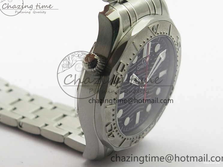 1227 Snug Seamaster Diver 300M Nekton VSF 1:1 Best Edition Black Dial on SS Bracelet A 7888